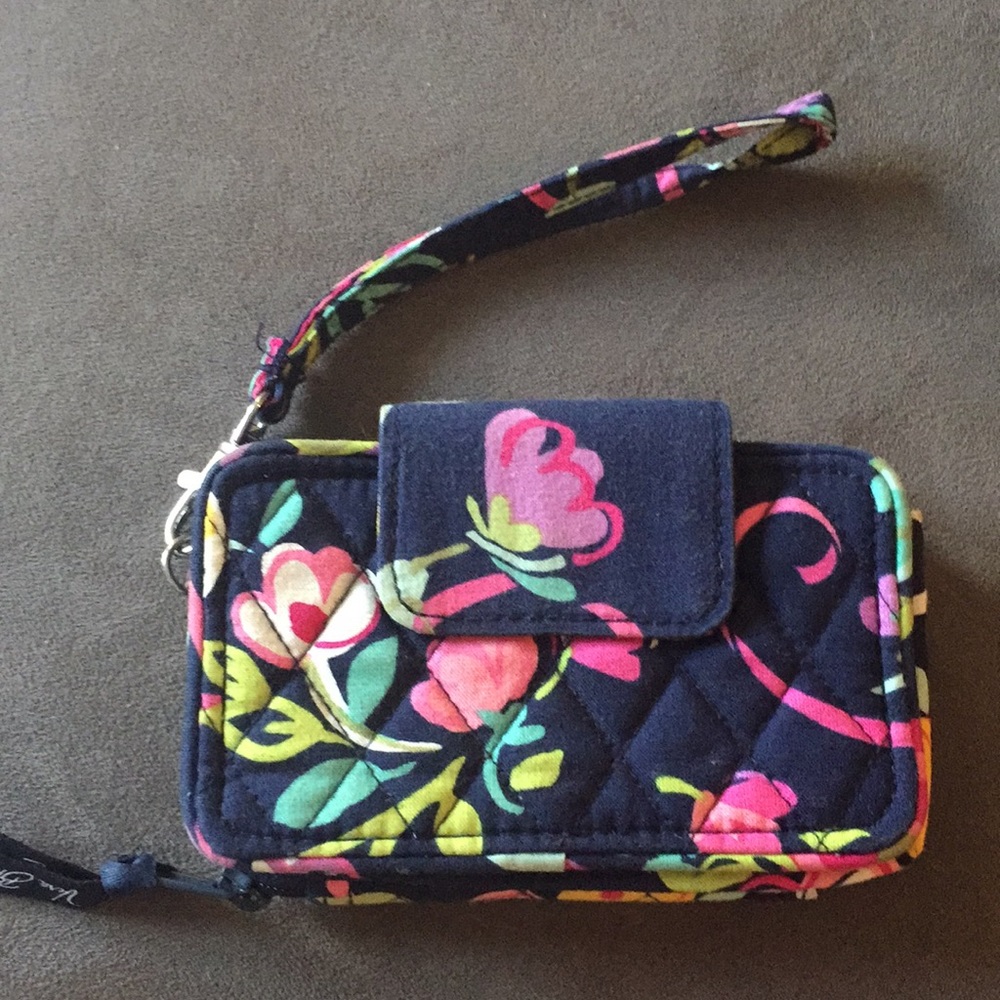 Vera Bradley Zip Around phone wallet